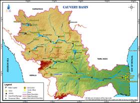 Hydrological Observation Stations Map