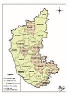 Image result for Groundwater, Karnataka map