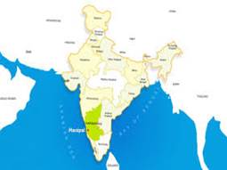 Image result for karnataka state india map