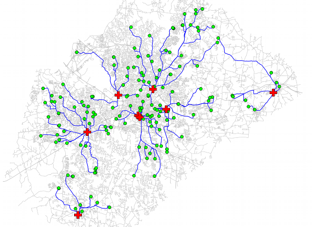Vector network analysis in GRASS GIS
7