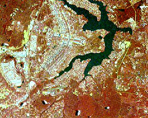 CBERS-1 image of an area in Brazil.