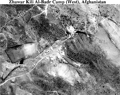 KH-12 image of Afghan terrorist camp.