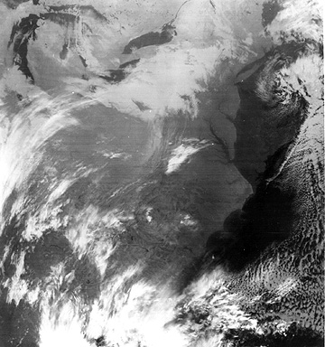 NOAA-4 VHRR image of the eastern U.S.