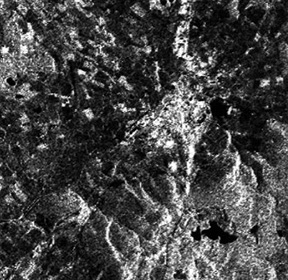 Radarsat image of Autun and vicinity.