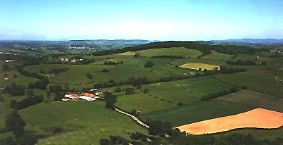 The Burgundian countryside.