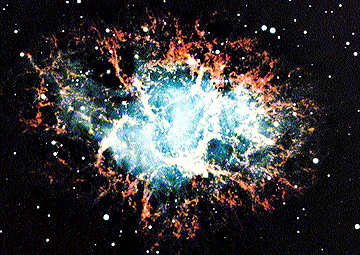 HST image of the Crab Nebula.