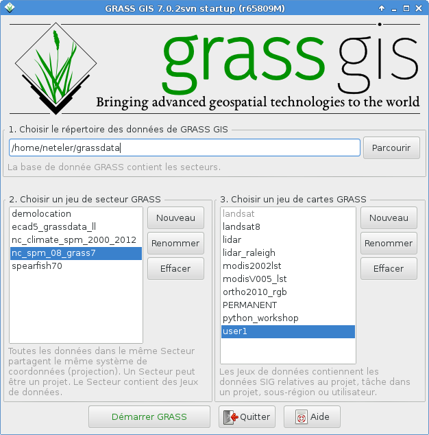 Grass7 startup f r